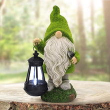 Afbeelding in Gallery-weergave laden, Solar Garden Gnome Statue – Lantern