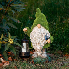 Afbeelding in Gallery-weergave laden, Solar Garden Gnome Statue – Lantern