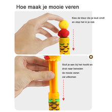 Afbeelding in Gallery-weergave laden, Kleuren Polymeer Klei Veer Leuk Kippenspeelgoed