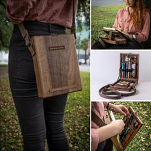 Afbeelding in Gallery-weergave laden, Schrijvers Messenger houten Box