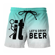 Afbeelding in Gallery-weergave laden, Hawaii-strandshort voor heren