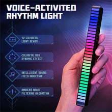 Afbeelding in Gallery-weergave laden, Wireless Sound Activated RGB Light Bar