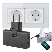 Afbeelding in Gallery-weergave laden, Draaibare socket-converter