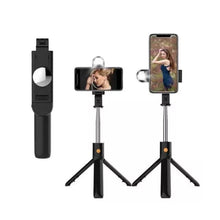 Afbeelding in Gallery-weergave laden, 6 in 1 draadloze Bluetooth-selfiestick