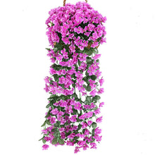Afbeelding in Gallery-weergave laden, Levendige kunstmatige hangende orchideeƫn tros