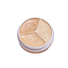 Afbeelding in Gallery-weergave laden, Tri-Color Concealer Palette Covers Acne Marks Donkere kringen
