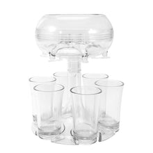 Afbeelding in Gallery-weergave laden, 6 Shotglas dispenser en houder
