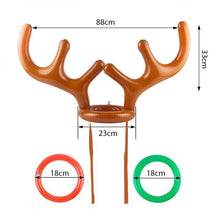 Afbeelding in Gallery-weergave laden, Christmas Reindeer Antler Ring Toss Game