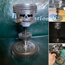 Afbeelding in Gallery-weergave laden, Zuiger Schedel Gezicht Sculptuur