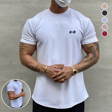 Afbeelding in Gallery-weergave laden, Katoenen rekbaar sport-T-shirt