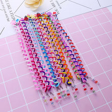 Afbeelding in Gallery-weergave laden, Kleurrijke haar styling twister clips (12 stuks)