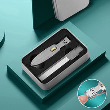 Afbeelding in Gallery-weergave laden, Stainless Steel Nail Clipper with Ring Lock
