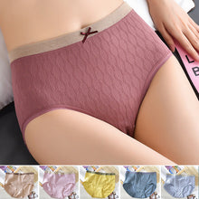 Afbeelding in Gallery-weergave laden, Plus maat katoenen middelhoge taille comfortabele ademende dames slip