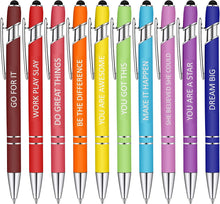 Afbeelding in Gallery-weergave laden, Funny Office Pennen (10 stuks / Zwarte Inkt)