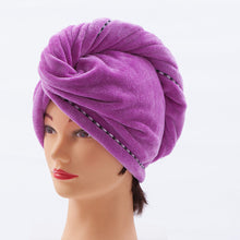 Afbeelding in Gallery-weergave laden, Dikke absorberende microfiber kap voor droog haar