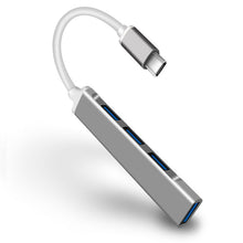 Afbeelding in Gallery-weergave laden, Hoge snelheid USB Type C HUB 4-poort