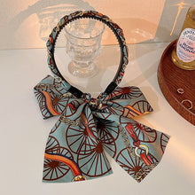 Afbeelding in Gallery-weergave laden, Retro hoofdband met lang lint