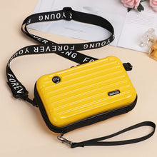Afbeelding in Gallery-weergave laden, Crossbody-tas voor mini-koffers