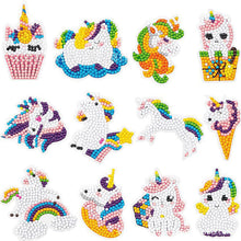 Afbeelding in Gallery-weergave laden, DIY kinderen gratis stok cartoon diamant schilderij