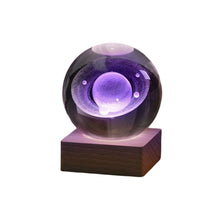 Afbeelding in Gallery-weergave laden, 3D Galaxy Crystal Ball Nachtlampje Decorlamp
