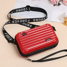 Afbeelding in Gallery-weergave laden, Crossbody-tas voor mini-koffers