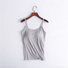Afbeelding in Gallery-weergave laden, Tanktop met ingebouwde BH