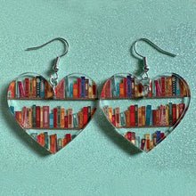 Afbeelding in Gallery-weergave laden, Boek oorbellen / oorbellen voor boeken liefhebbers