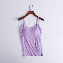 Afbeelding in Gallery-weergave laden, Tanktop met ingebouwde BH