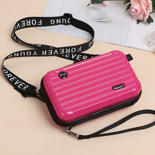 Afbeelding in Gallery-weergave laden, Crossbody-tas voor mini-koffers