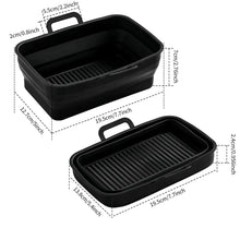 Afbeelding in Gallery-weergave laden, Opvouwbare Airfryer siliconen bakplaat