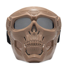 Afbeelding in Gallery-weergave laden, Skull Goggle rijmasker