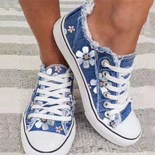 Afbeelding in Gallery-weergave laden, Denim canvas schoenen
