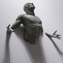 Afbeelding in Gallery-weergave laden, Kunst aan de muur sculptuur met ornament van hars
