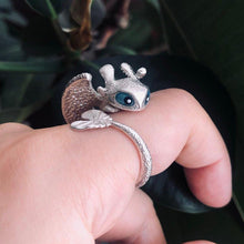 Afbeelding in Gallery-weergave laden, Adjustable Dragon Couple Ring
