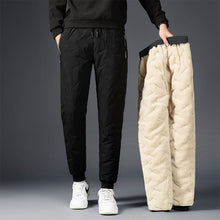 Afbeelding in Gallery-weergave laden, Winterbroek van verdikte fleece voor heren
