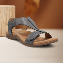 Afbeelding in Gallery-weergave laden, Sandalen met plateauzool en klittenband
