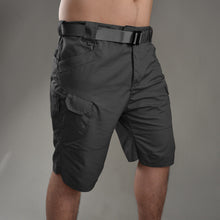 Afbeelding in Gallery-weergave laden, Tactische short in effen kleur
