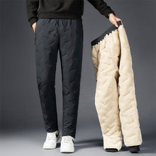 Afbeelding in Gallery-weergave laden, Winterbroek van verdikte fleece voor heren
