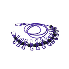 Afbeelding in Gallery-weergave laden, Portable Elastic Travel Clothes Rack
