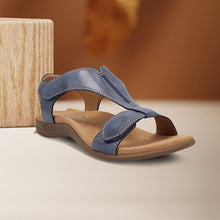 Afbeelding in Gallery-weergave laden, Sandalen met plateauzool en klittenband
