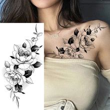Afbeelding in Gallery-weergave laden, Schets bloem tattoo stickers
