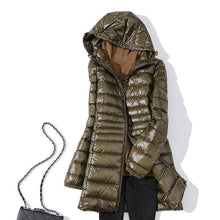 Afbeelding in Gallery-weergave laden, Lichtgewicht Mid-Length Jacket voor Vrouwen
