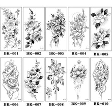 Afbeelding in Gallery-weergave laden, Schets bloem tattoo stickers
