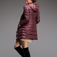 Afbeelding in Gallery-weergave laden, Lichtgewicht Mid-Length Jacket voor Vrouwen
