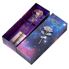 Afbeelding in Gallery-weergave laden, Colorful Galaxy Rose with Love
