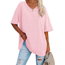 Afbeelding in Gallery-weergave laden, Ladies V-Neck T-Shirt
