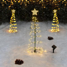 Afbeelding in Gallery-weergave laden, KERST VOORVERKOOP - Solar LED kerstboomdecoratie
