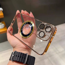 Afbeelding in Gallery-weergave laden, Transparante magnetische iPhone-hoes
