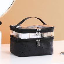 Afbeelding in Gallery-weergave laden, Dubbellaagse make-up tas
