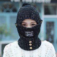Afbeelding in Gallery-weergave laden, 🧣Winddichte warme muts met sjaal
